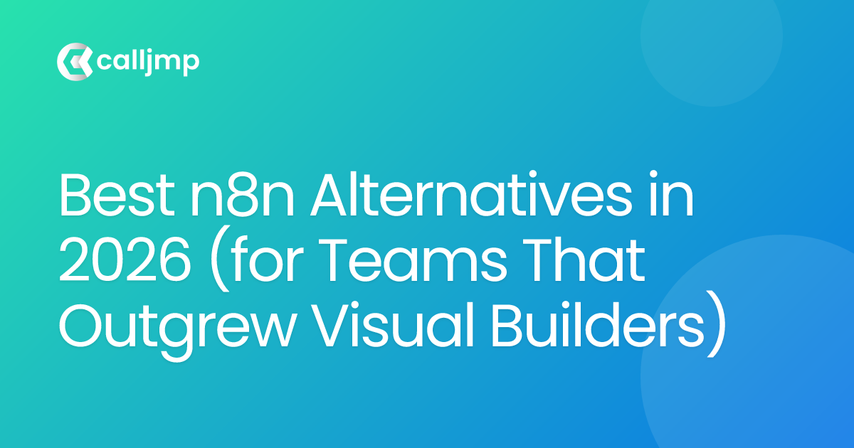 Best n8n Alternatives in 2026 (for Teams That Outgrew Visual Builders)